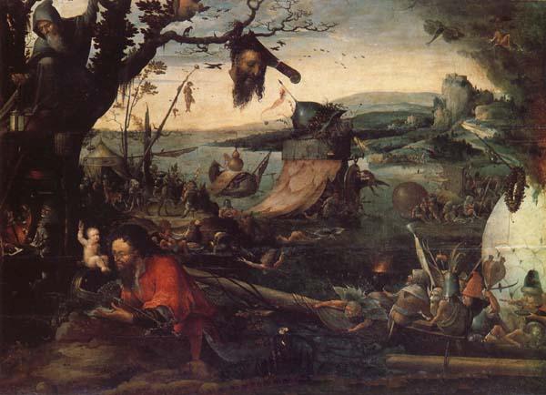 Mandyn, Jan Landscape wtih the Legend of St.Christopher